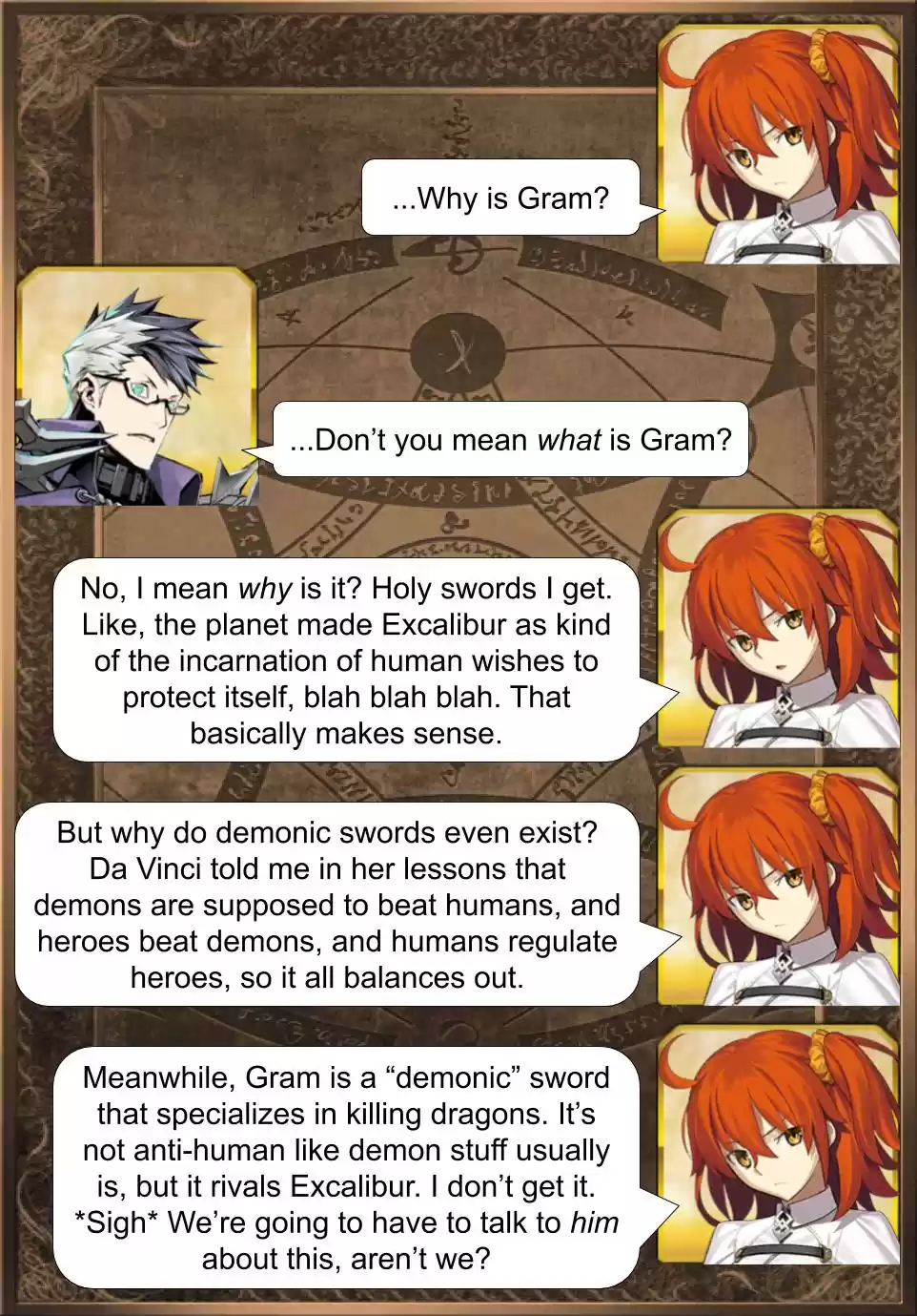 Fate/Grand Order Daily Chaldea (Doujinshi) Ch. 547 Even More Questions About Things