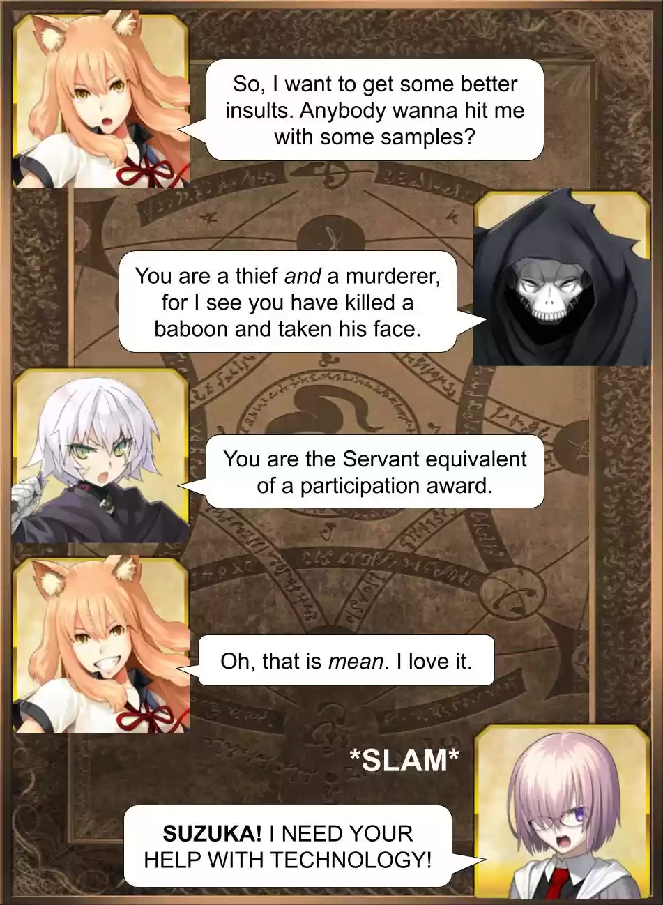 Fate/Grand Order Daily Chaldea (Doujinshi) Ch. 553 The Burn Witch