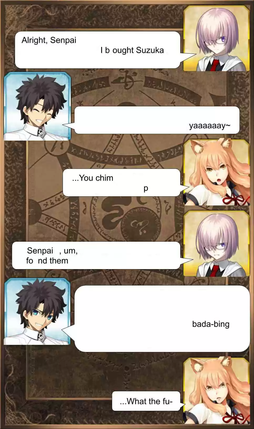 Fate/Grand Order Daily Chaldea (Doujinshi) Ch. 554.5 Bada bing