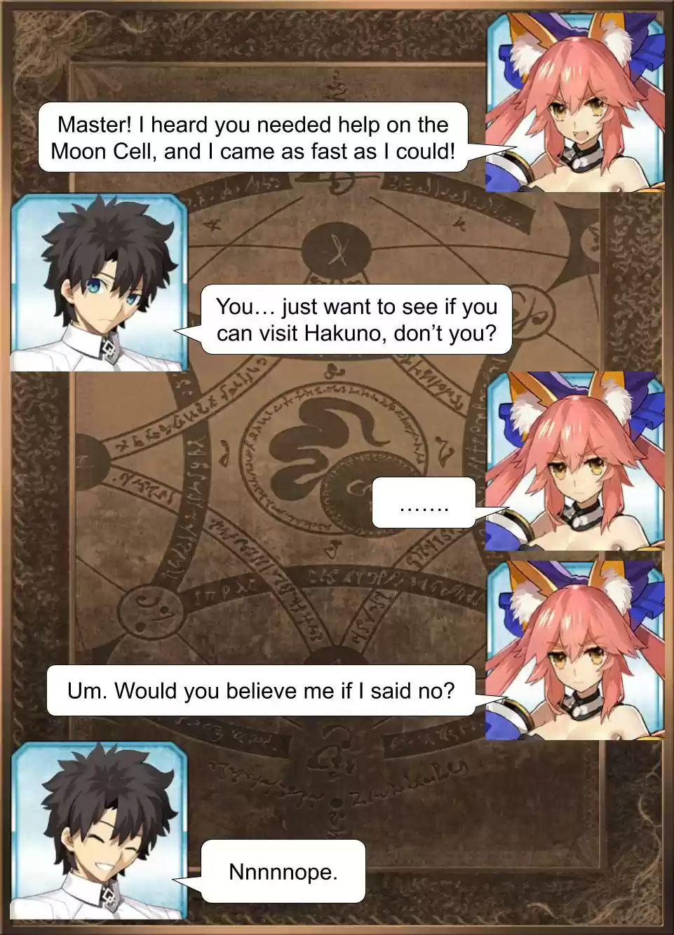 Fate/Grand Order Daily Chaldea (Doujinshi) Ch. 556 Priorities