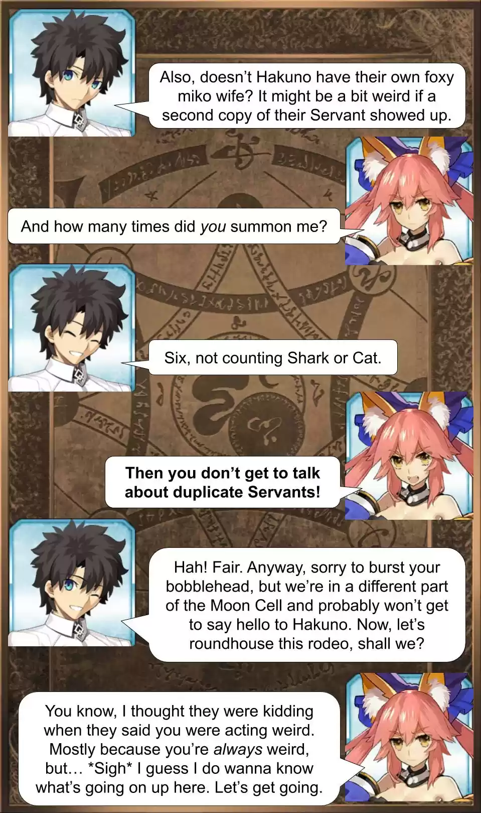 Fate/Grand Order Daily Chaldea (Doujinshi) Ch. 557 Whaling For More