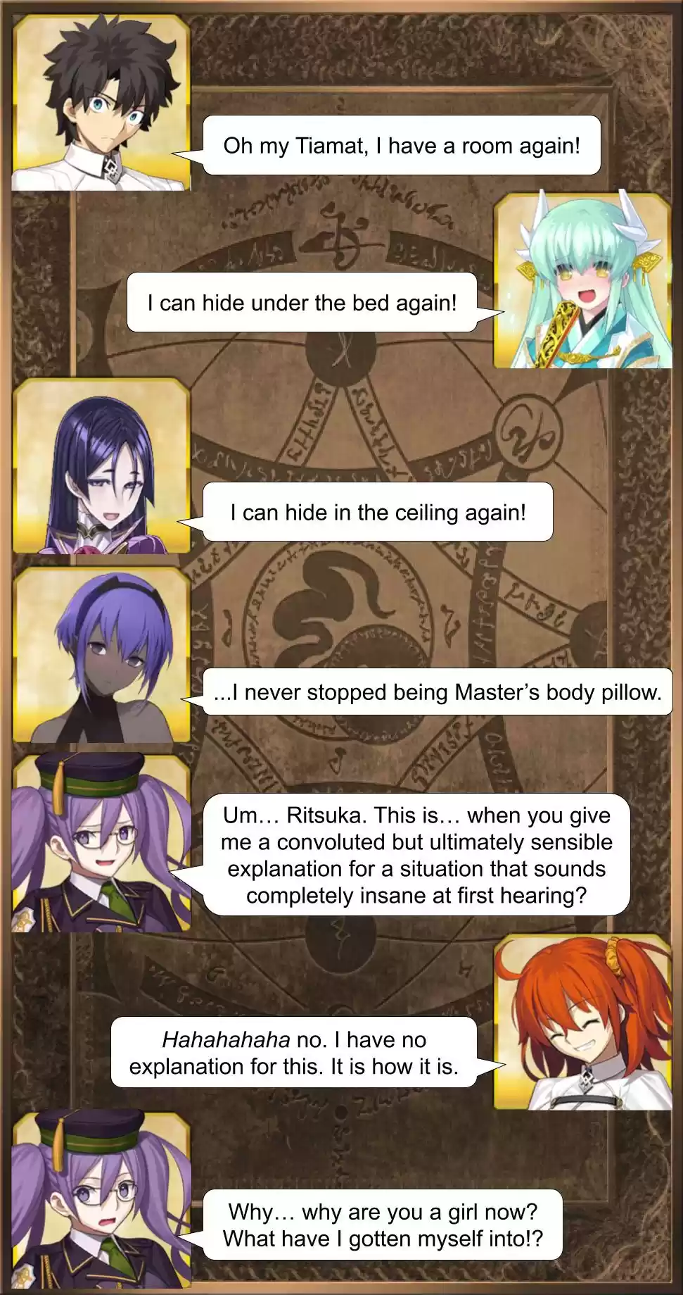 Fate/Grand Order Daily Chaldea (Doujinshi) Ch. 571 A New Room