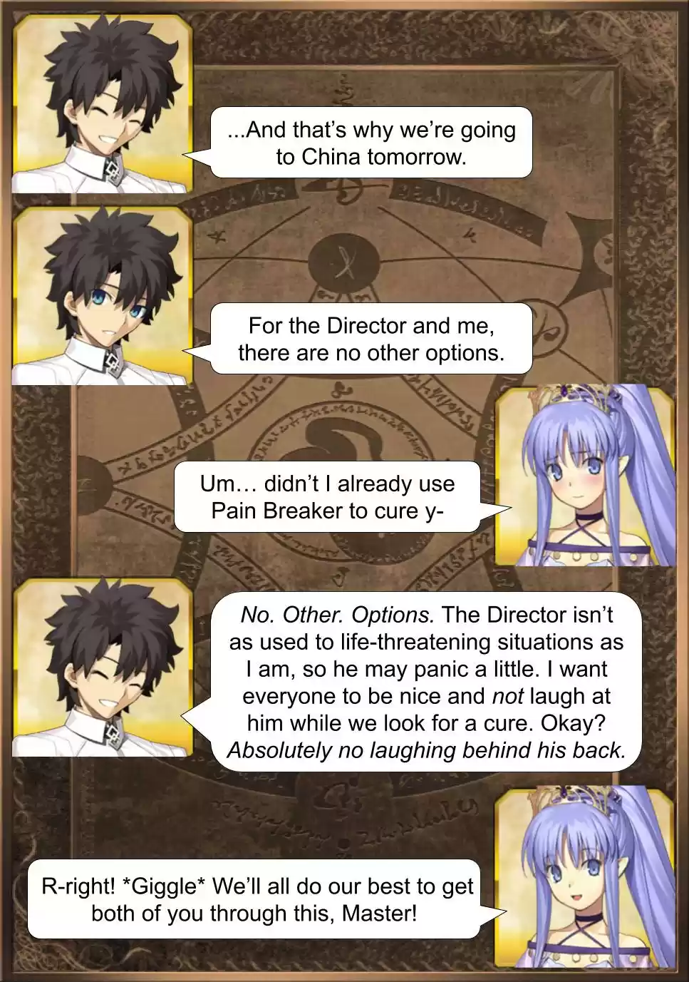 Fate/Grand Order Daily Chaldea (Doujinshi) Ch. 576 Master's Orders