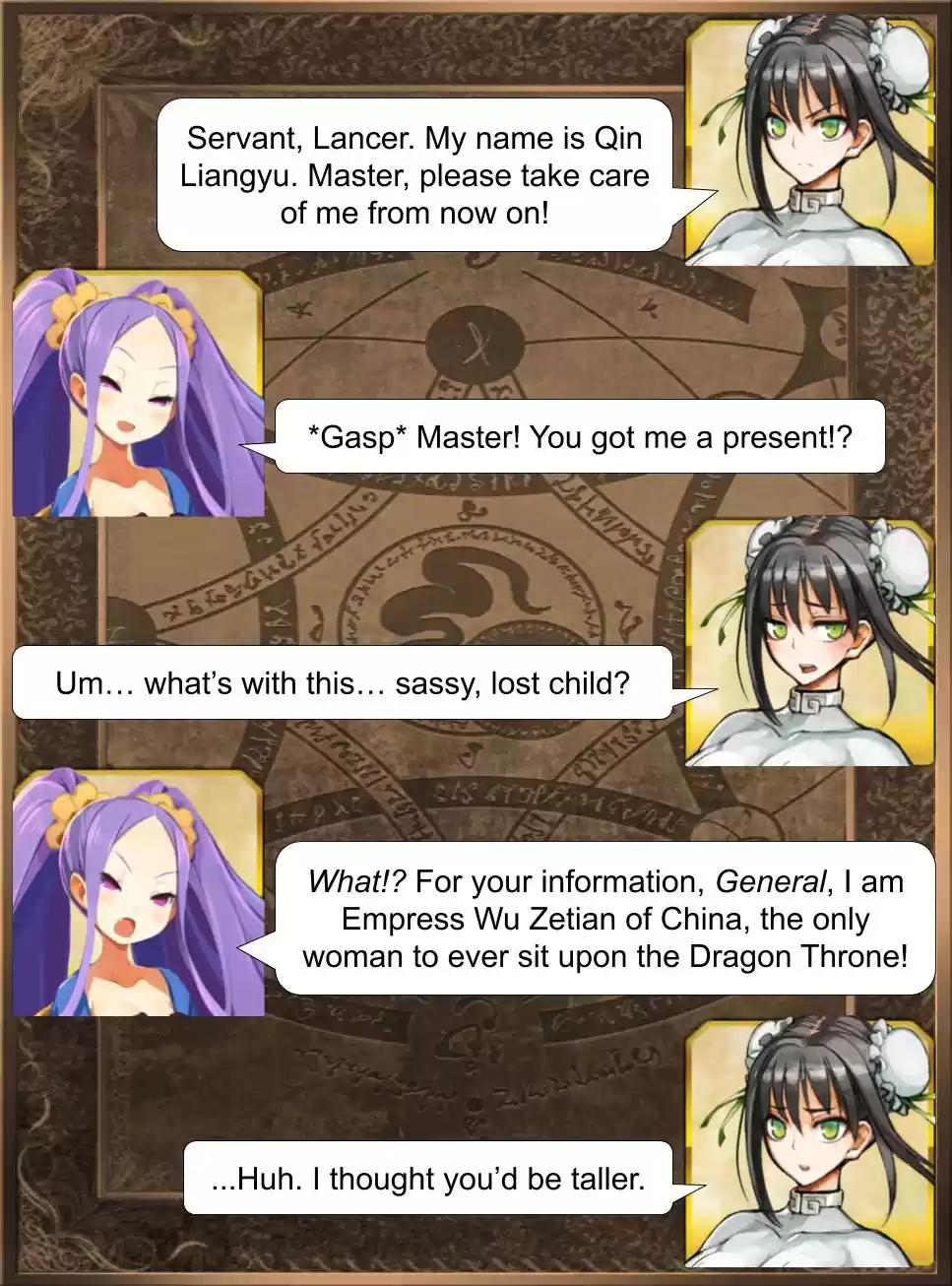 Fate/Grand Order Daily Chaldea (Doujinshi) Ch. 580 Qin Liangyu Arrives