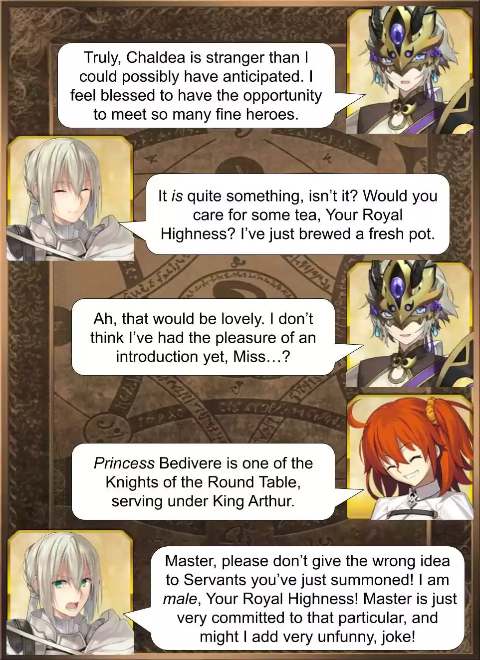 Fate/Grand Order Daily Chaldea (Doujinshi) Ch. 581 Their Royal Highnesses