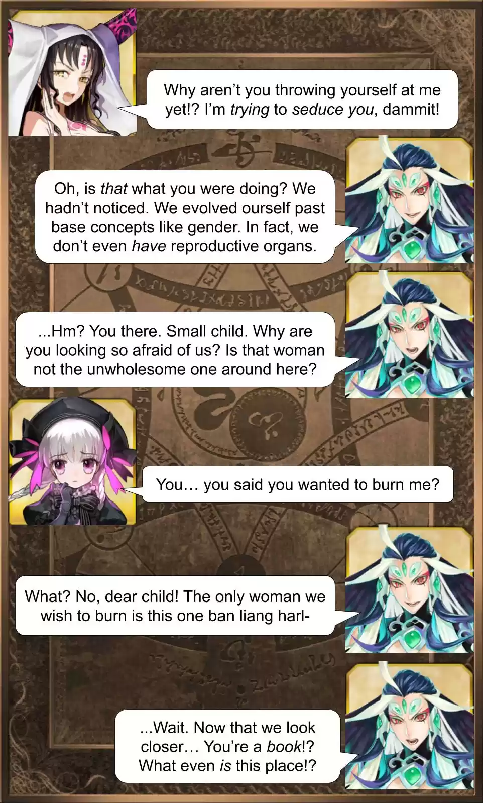 Fate/Grand Order Daily Chaldea (Doujinshi) Ch. 591 The Book Is Self Aware