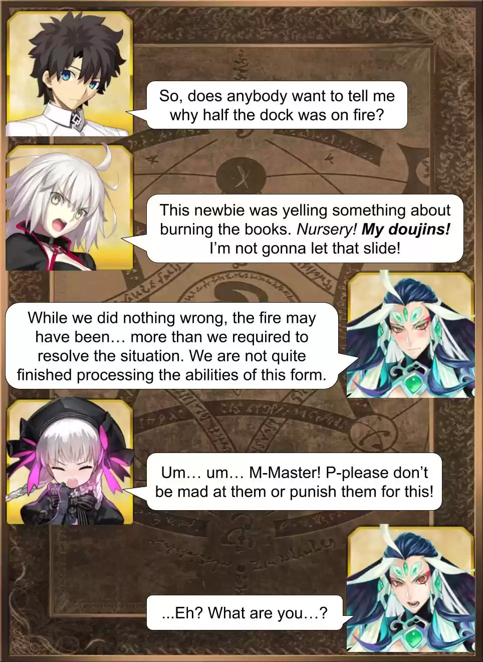 Fate/Grand Order Daily Chaldea (Doujinshi) Ch. 592 That Escalated Quickly