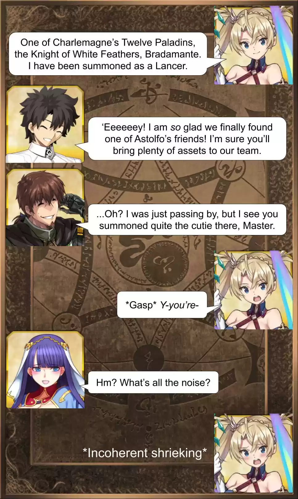 Fate/Grand Order Daily Chaldea (Doujinshi) Ch. 595 Bradamante Arrives