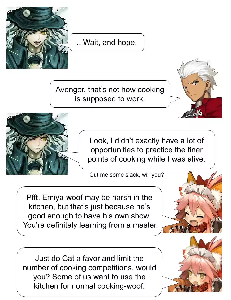 Fate/Grand Order Daily Chaldea (Doujinshi) Ch. 6 Today's Menu For The Chaldea Family