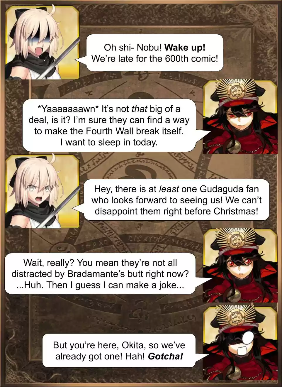 Fate/Grand Order Daily Chaldea (Doujinshi) Ch. 601 Six Hundred And One Comics