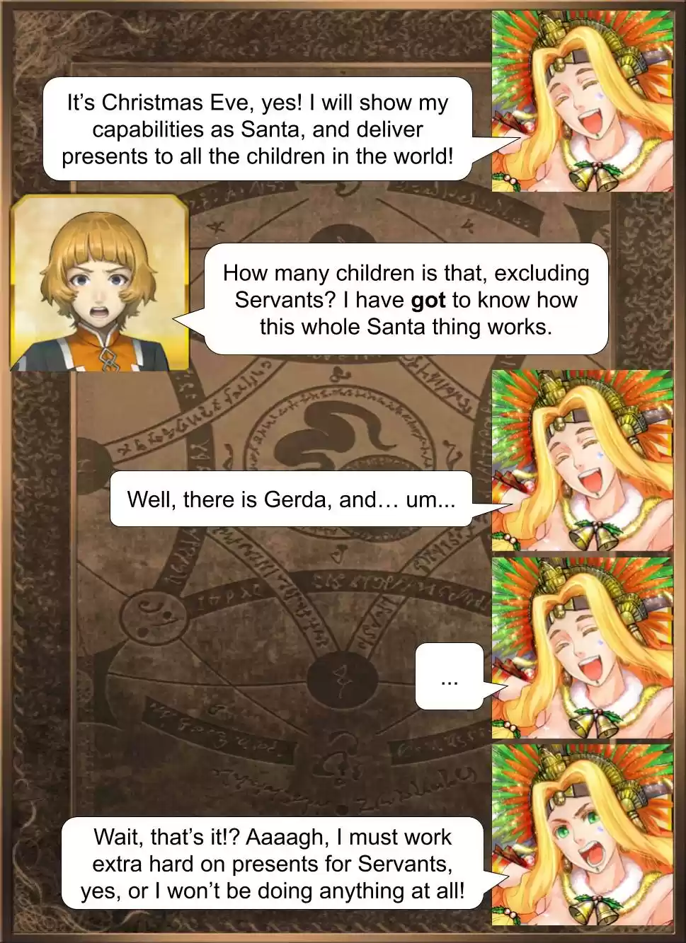Fate/Grand Order Daily Chaldea (Doujinshi) Ch. 605 Christmas Eve Comes