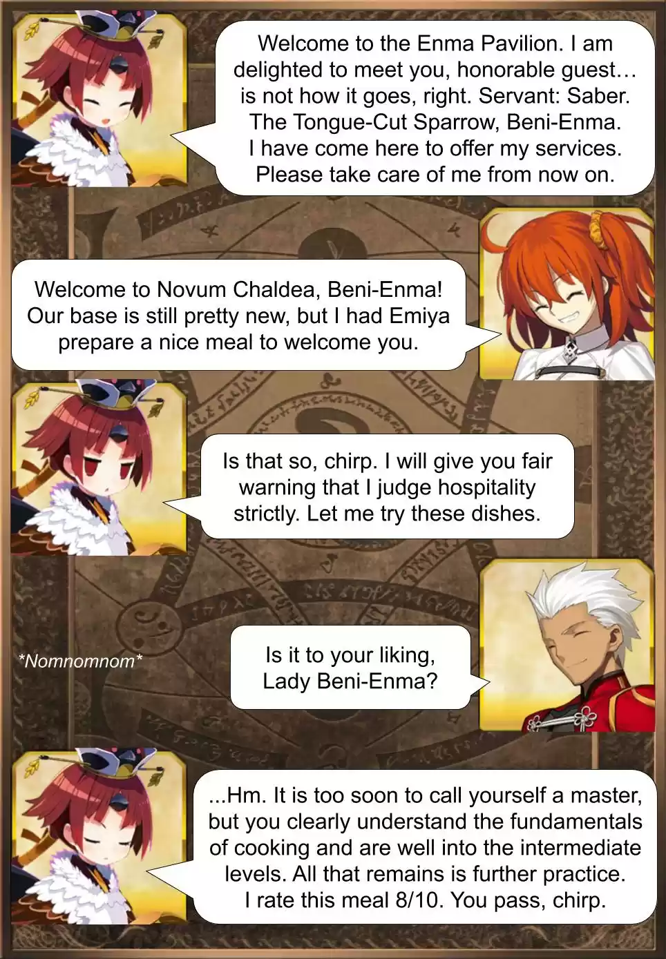 Fate/Grand Order Daily Chaldea (Doujinshi) Ch. 614 Beni Enma Arrives