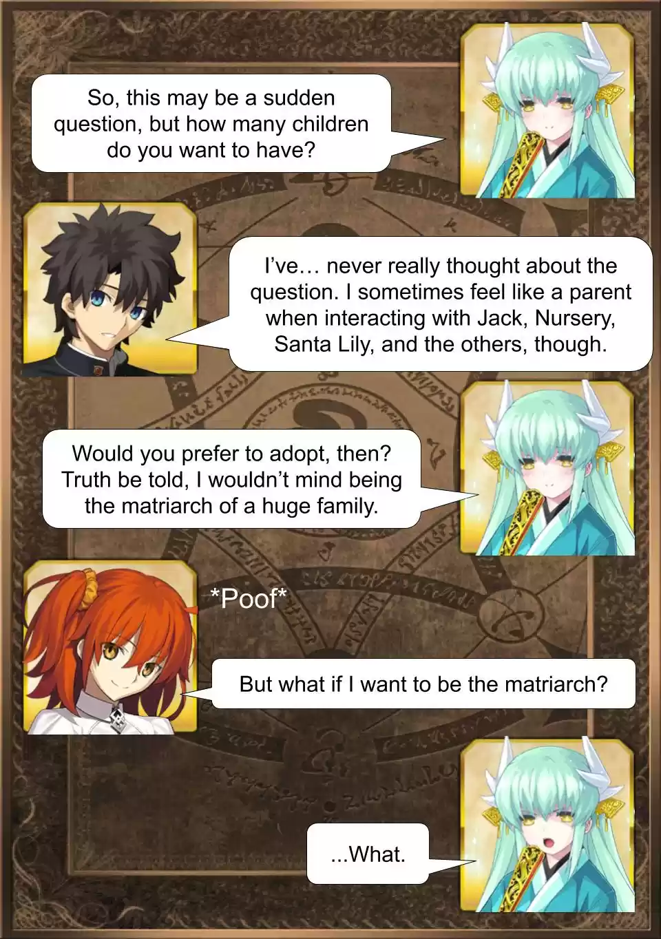 Fate/Grand Order Daily Chaldea (Doujinshi) Ch. 62 Family Planning