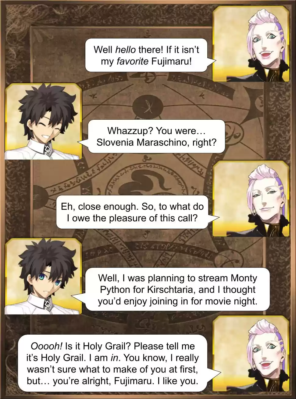 Fate/Grand Order Daily Chaldea (Doujinshi) Ch. 621 More Movie Nights