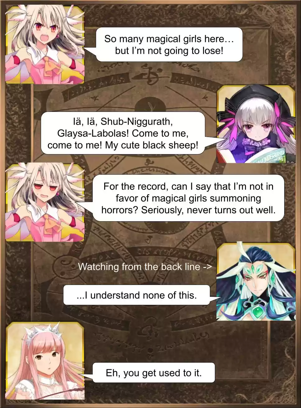 Fate/Grand Order Daily Chaldea (Doujinshi) Ch. 632 Prisma Codes Returns