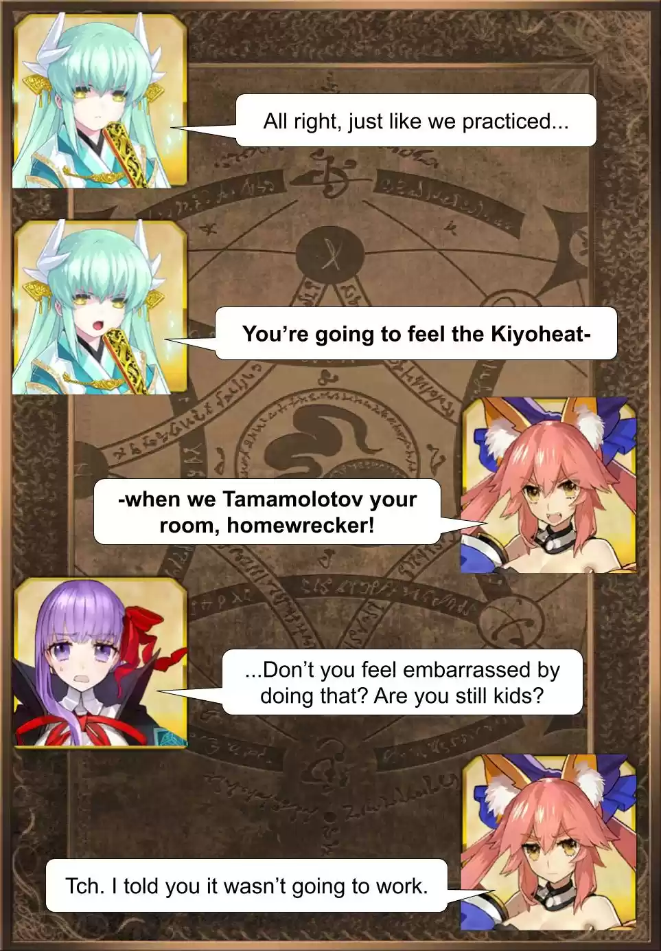 Fate/Grand Order Daily Chaldea (Doujinshi) Ch. 64 Know Your Place