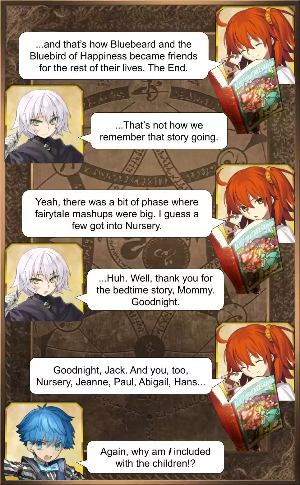 Fate/Grand Order Daily Chaldea (Doujinshi) Ch. 641 Bedtime Stories