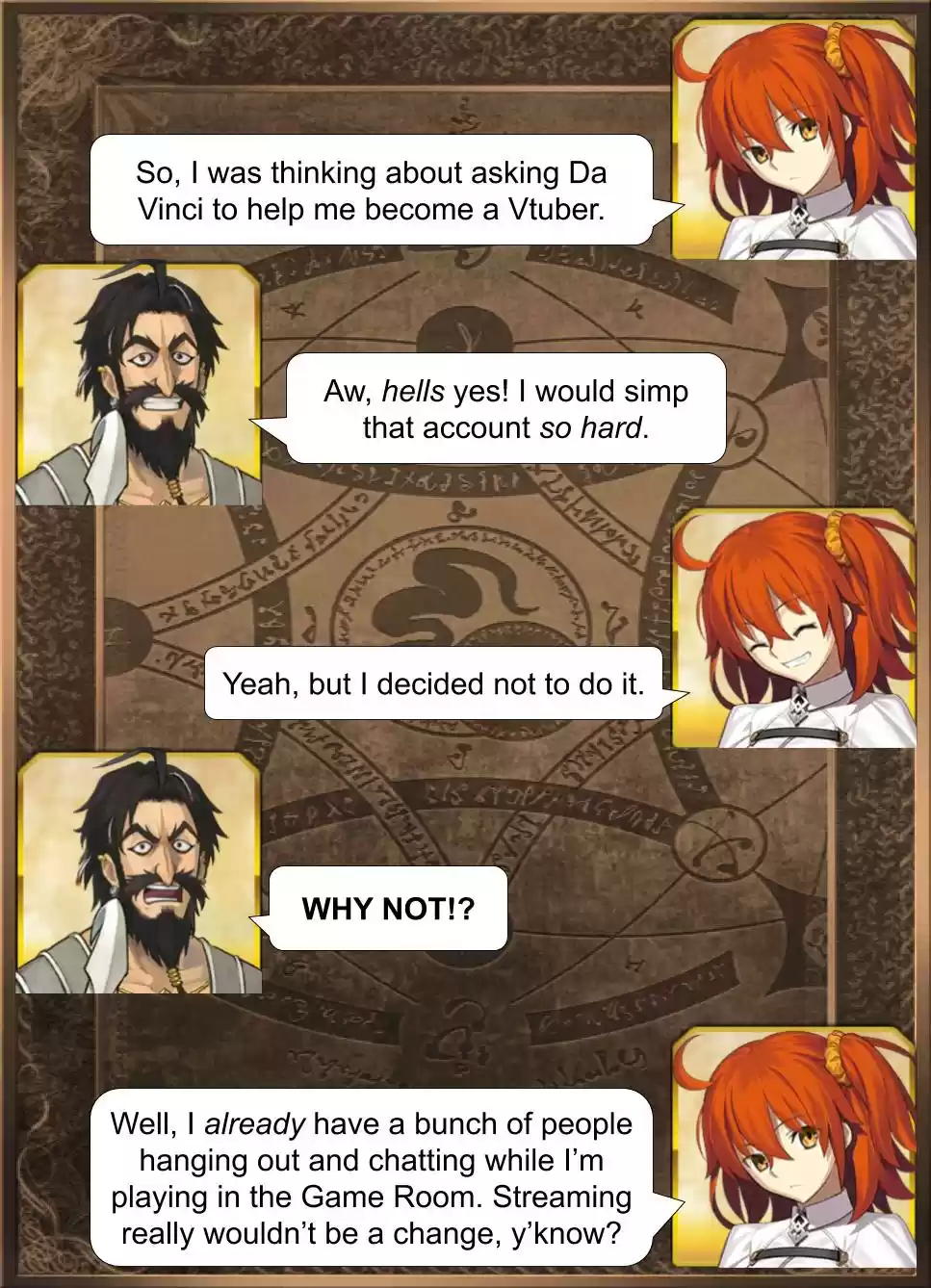 Fate/Grand Order Daily Chaldea (Doujinshi) Ch. 645 Modern Entertainers