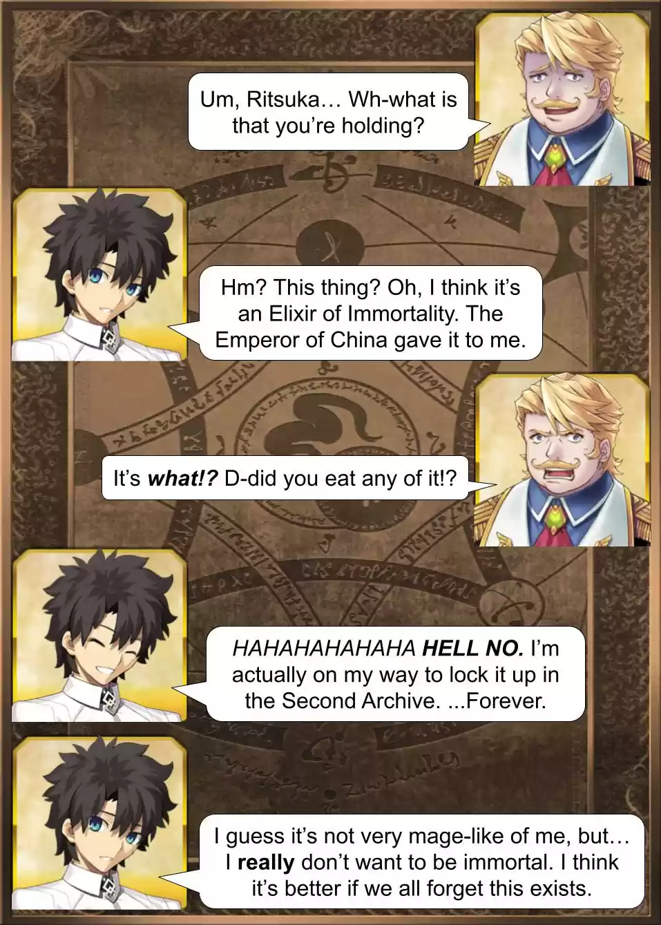 Fate/Grand Order Daily Chaldea (Doujinshi) Ch. 647 Valentines Presents