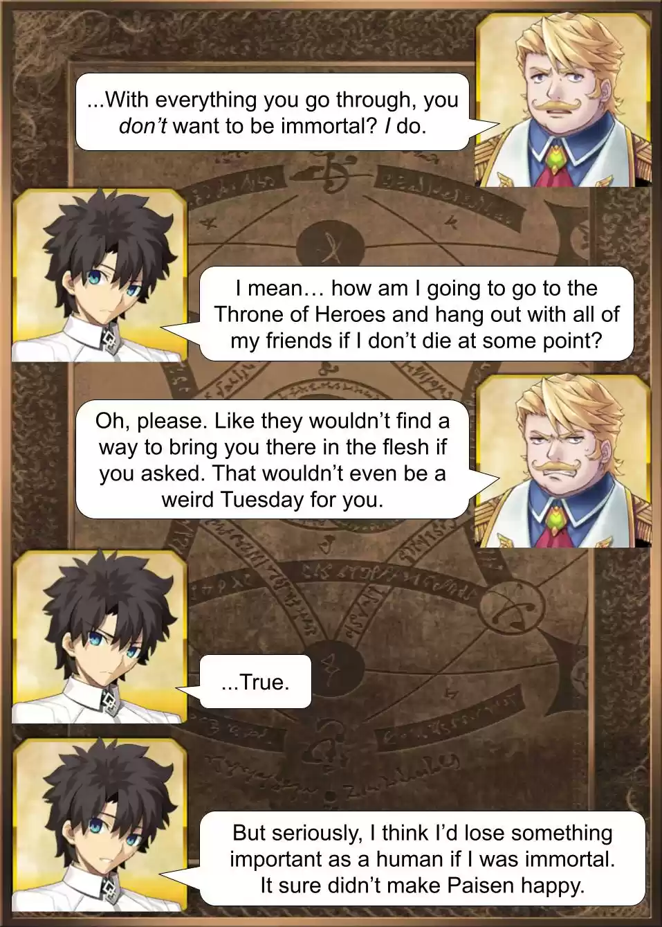 Fate/Grand Order Daily Chaldea (Doujinshi) Ch. 648 True Desires