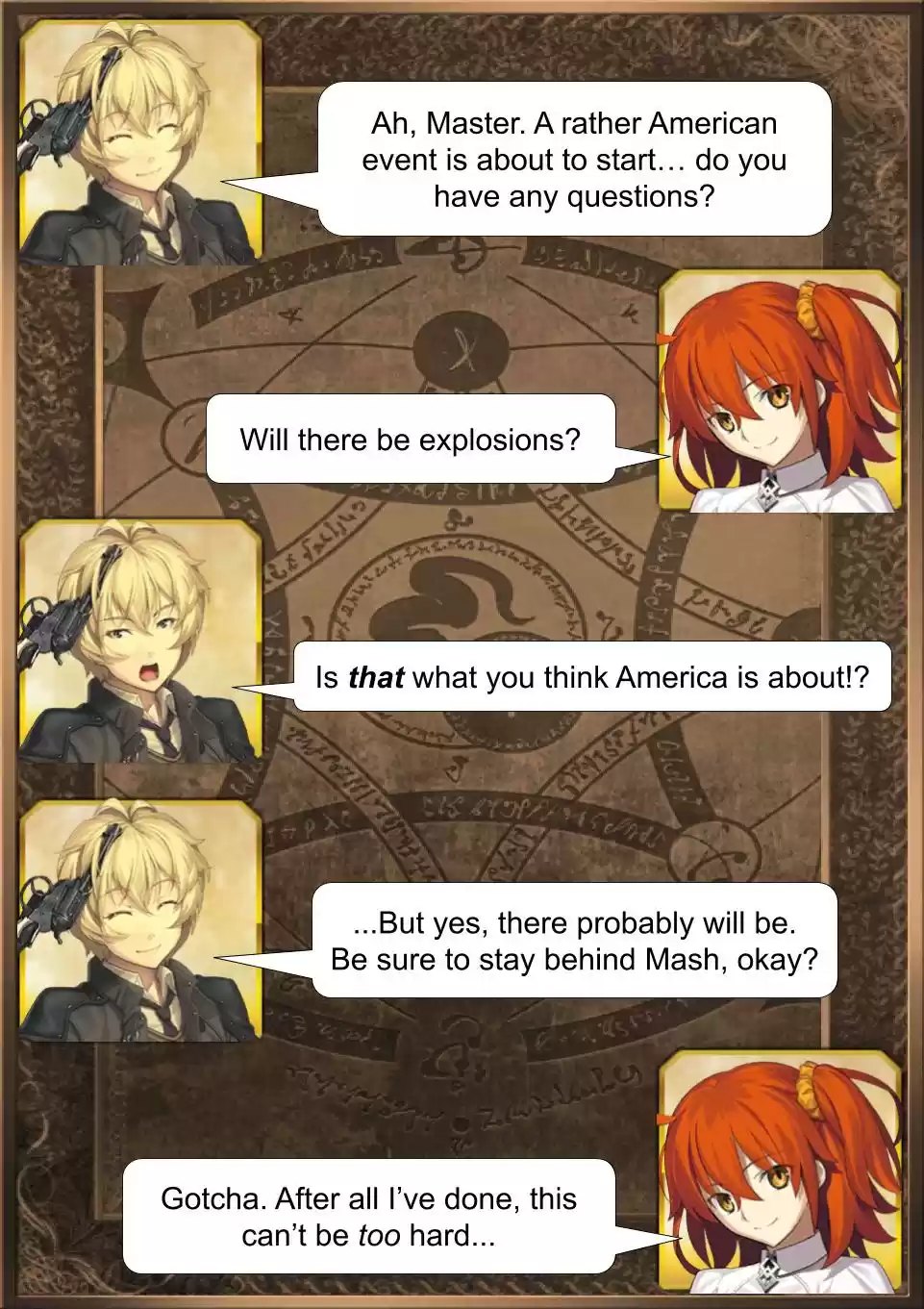 Fate/Grand Order Daily Chaldea (Doujinshi) Ch. 65 All The Statesmen Cometh