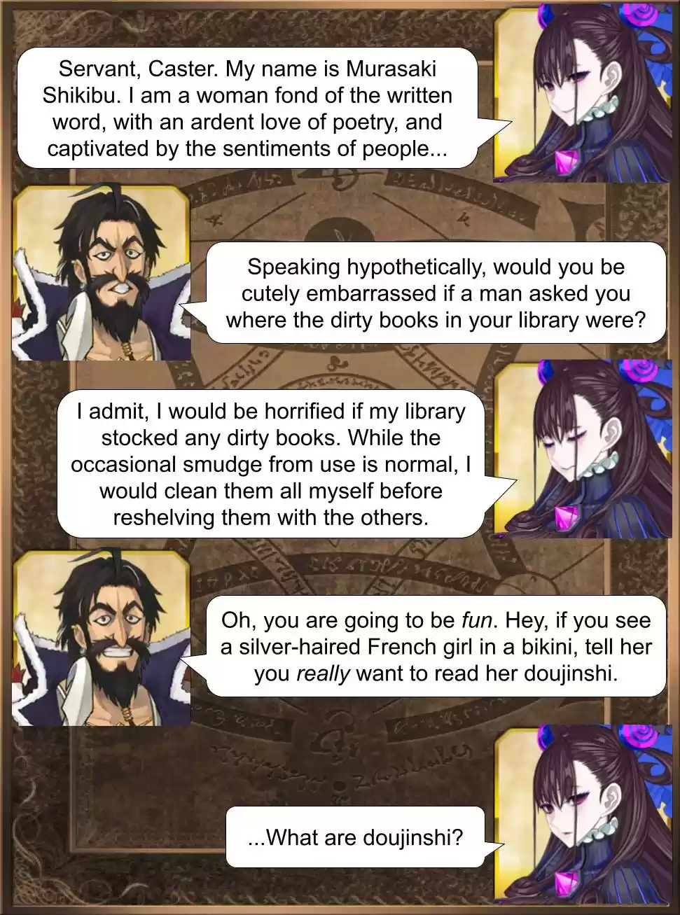 Fate/Grand Order Daily Chaldea (Doujinshi) Ch. 650 Murasaki Shikibu Arrives