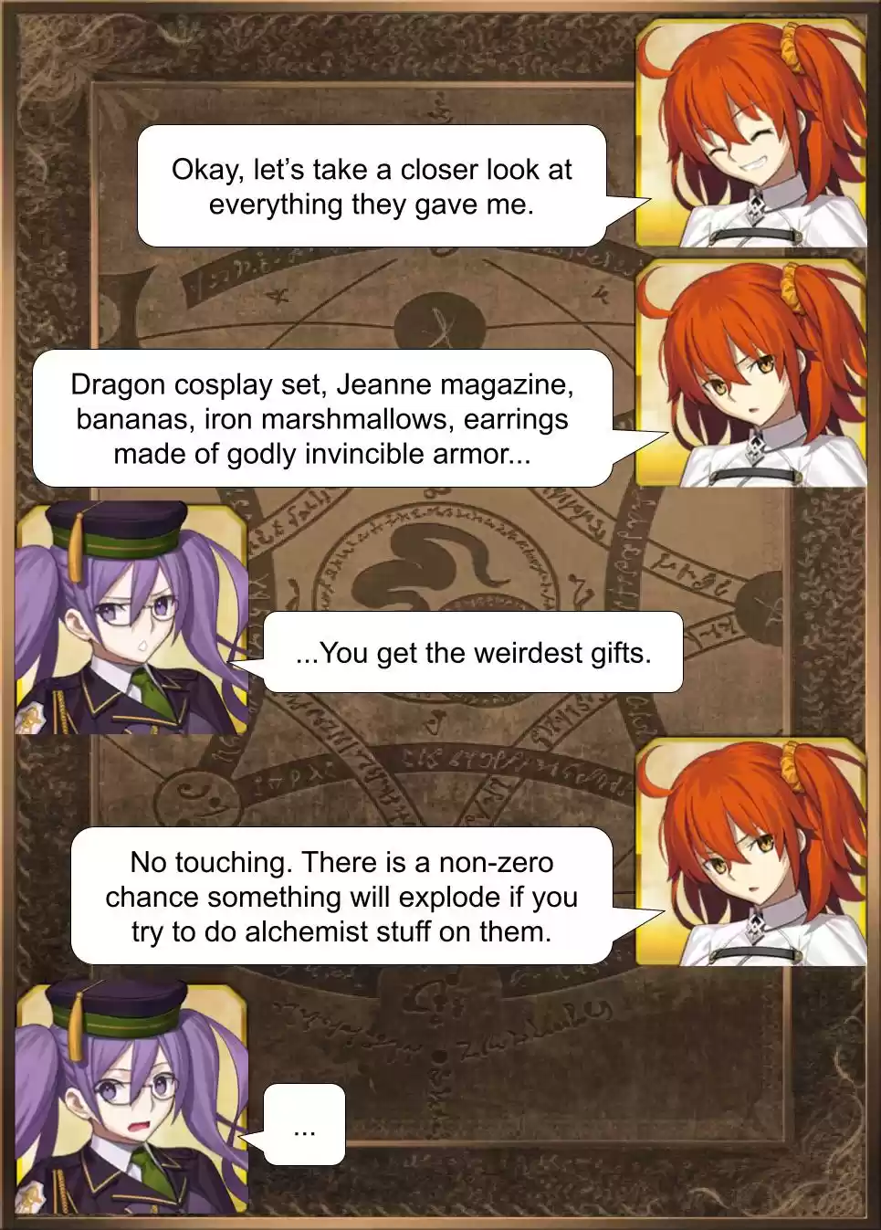 Fate/Grand Order Daily Chaldea (Doujinshi) Ch. 654 Gift Safety