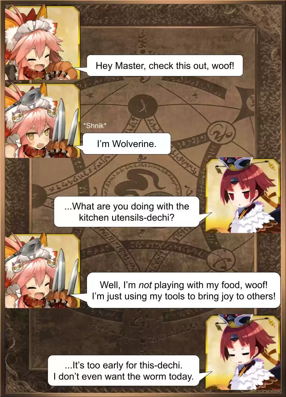 Fate/Grand Order Daily Chaldea (Doujinshi) Ch. 658 The Second Mouse Gets The Cheese