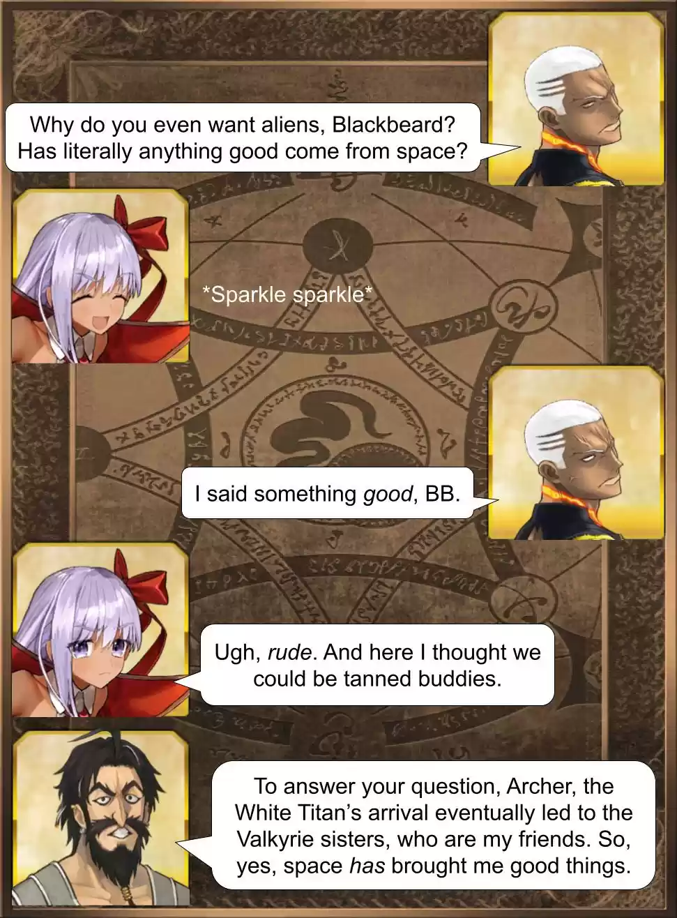 Fate/Grand Order Daily Chaldea (Doujinshi) Ch. 665 Space Case