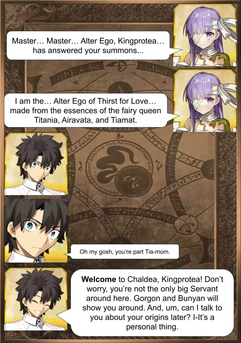 Fate/Grand Order Daily Chaldea (Doujinshi) Ch. 667 Kingprotea Arrives