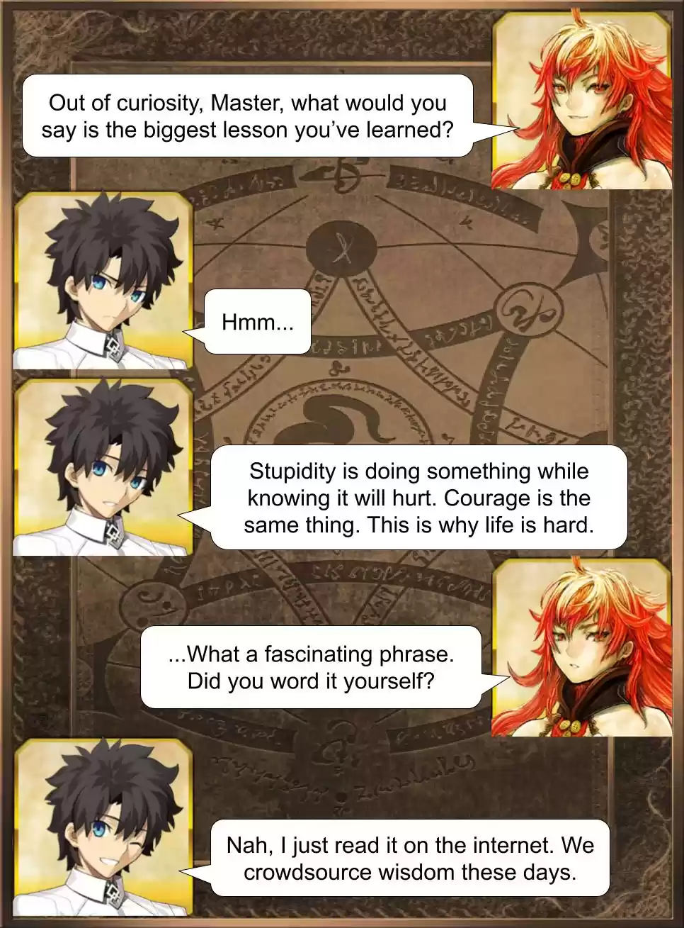 Fate/Grand Order Daily Chaldea (Doujinshi) Ch. 679 Fundamental Philosophy