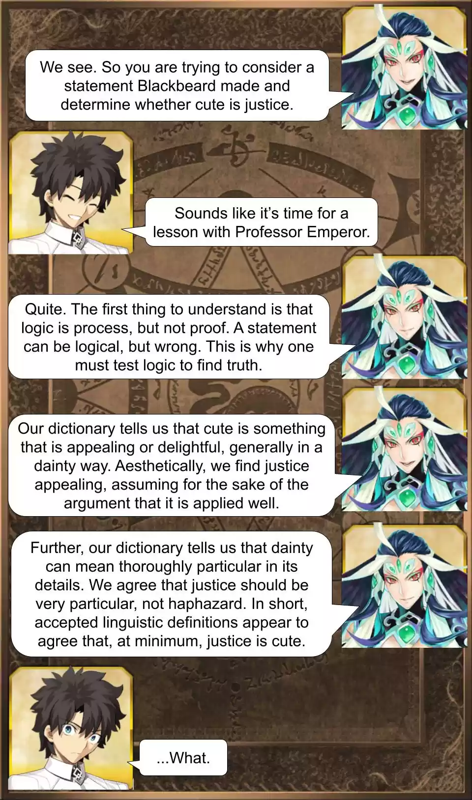 Fate/Grand Order Daily Chaldea (Doujinshi) Ch. 684 Justice