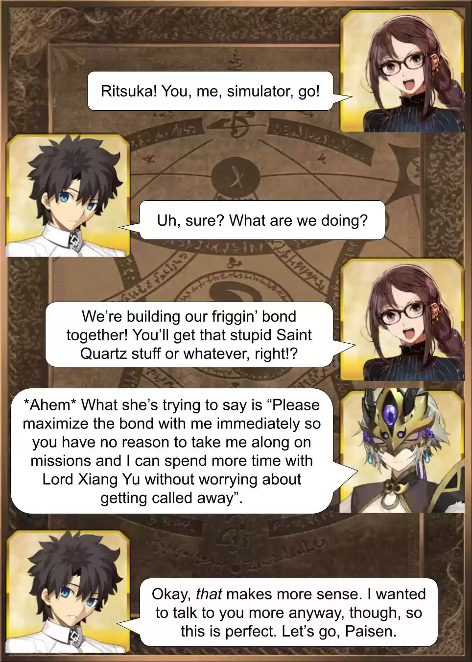 Fate/Grand Order Daily Chaldea (Doujinshi) Ch. 687 Bond Building