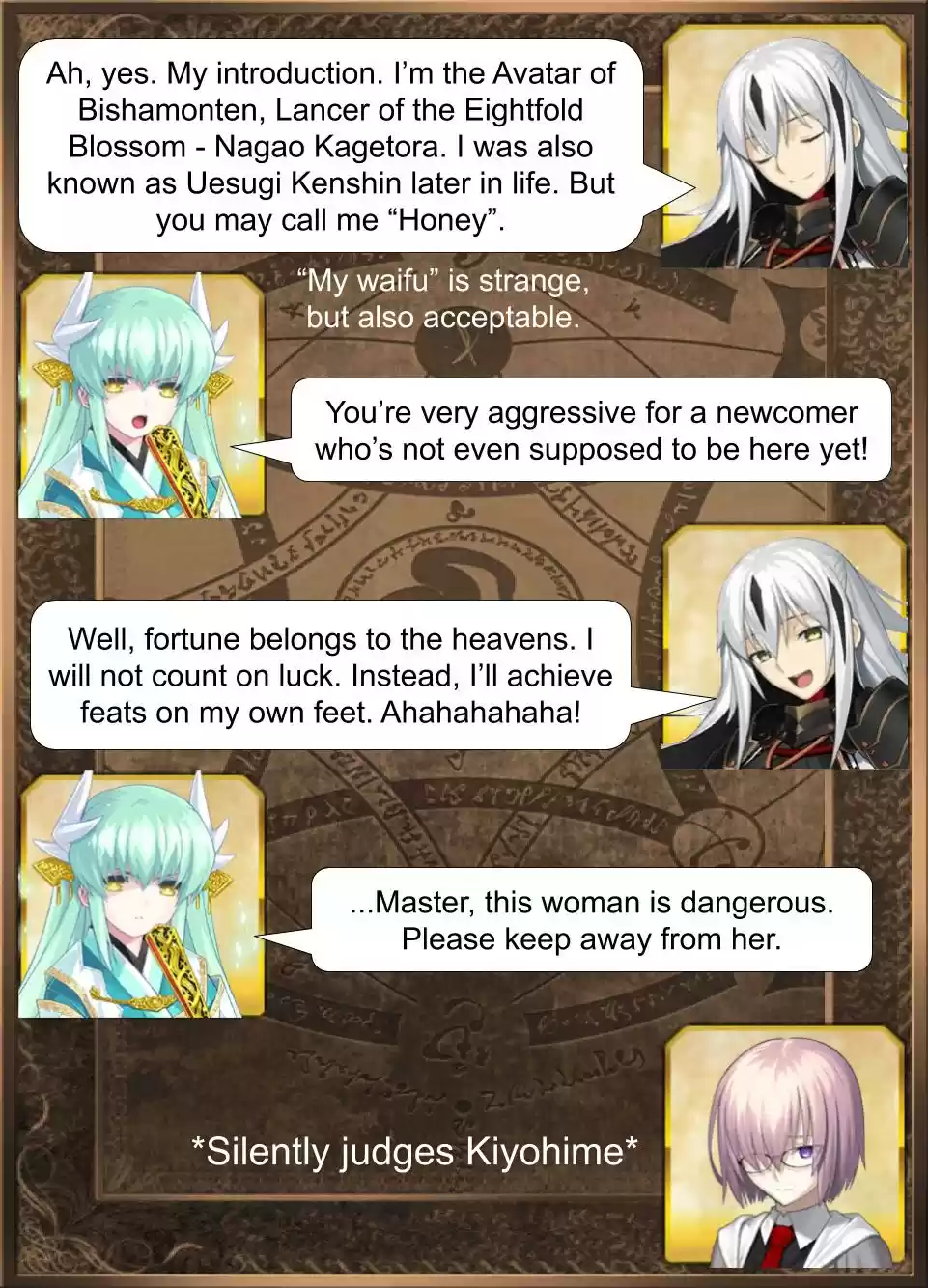 Fate/Grand Order Daily Chaldea (Doujinshi) Ch. 70 You Don't Get To Say That