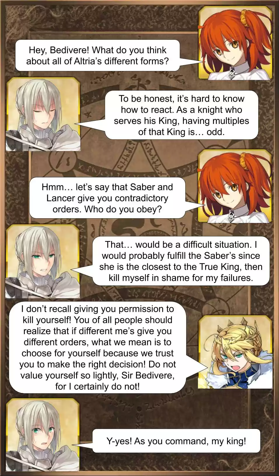 Fate/Grand Order Daily Chaldea (Doujinshi) Ch. 84 The Faithful Knight