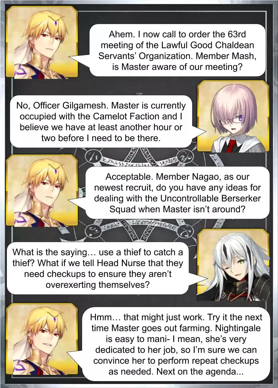 Fate/Grand Order Daily Chaldea (Doujinshi) Ch. 86 The LGCSO