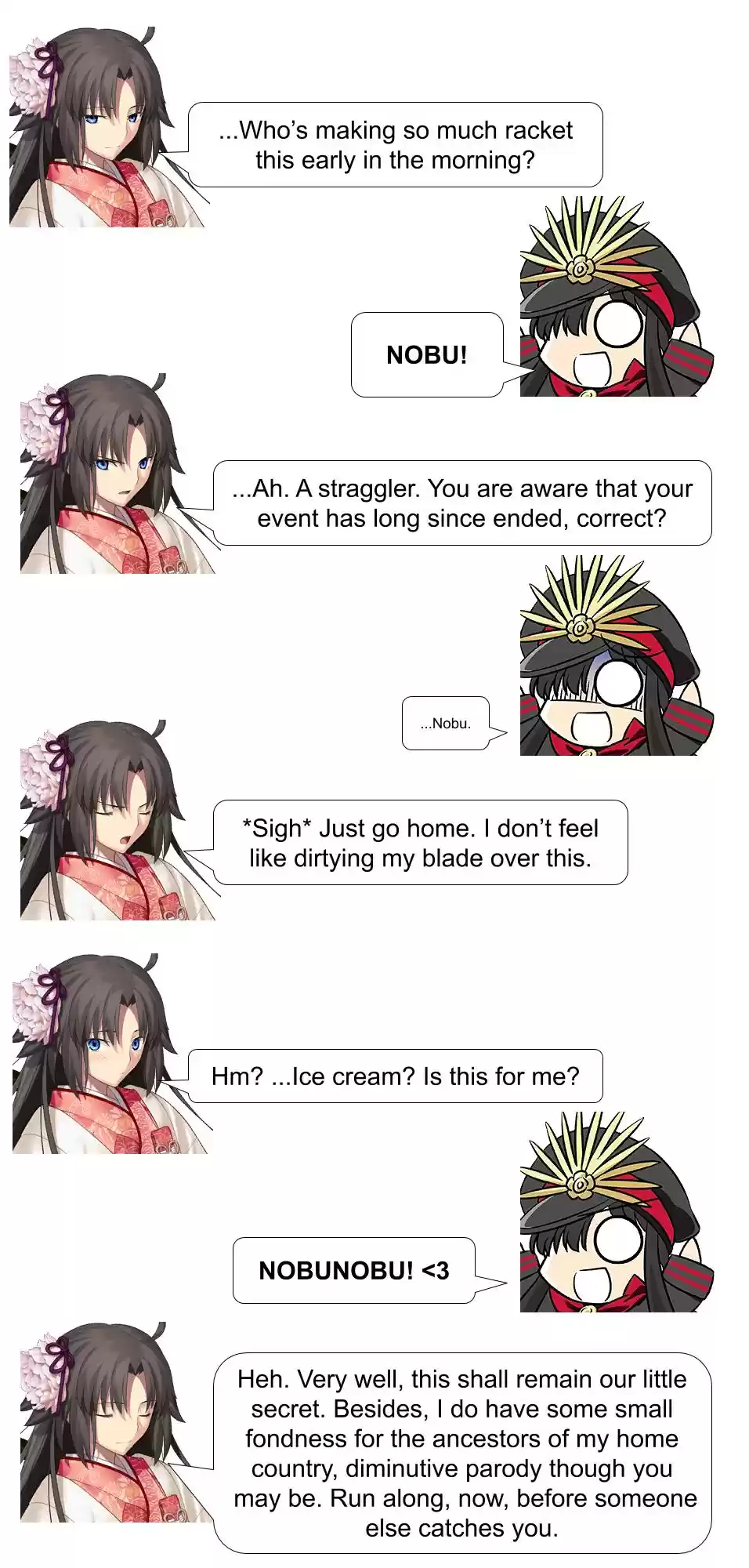 Fate/Grand Order Daily Chaldea (Doujinshi) Ch. 9 Characters You Can Hear