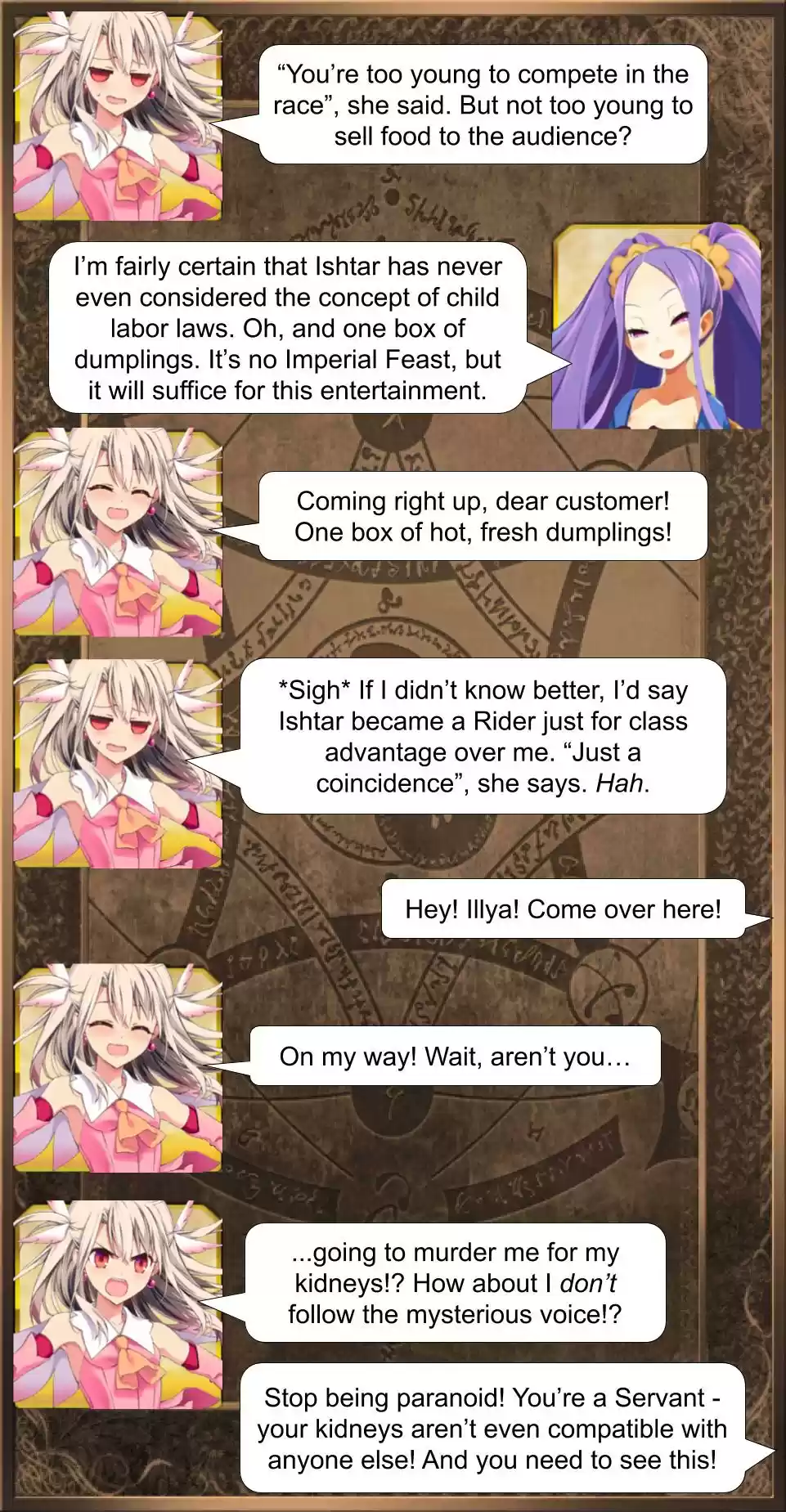 Fate/Grand Order Daily Chaldea (Doujinshi) Ch. 93 The Salesgirl