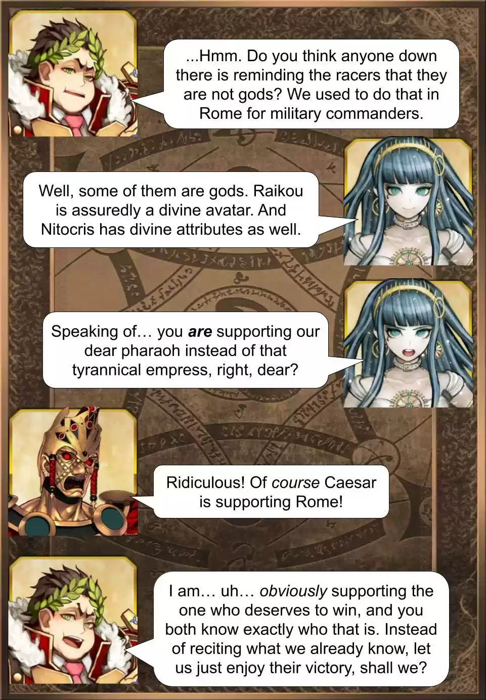 Fate/Grand Order Daily Chaldea (Doujinshi) Ch. 95 Rome vs. Egypt