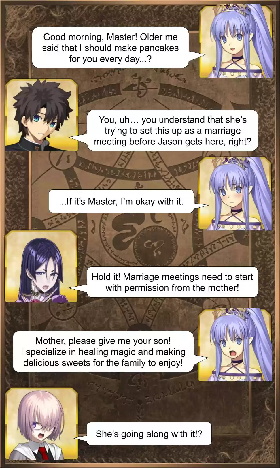 Fate/Grand Order Daily Chaldea (Doujinshi) Ch. 98 Meetings