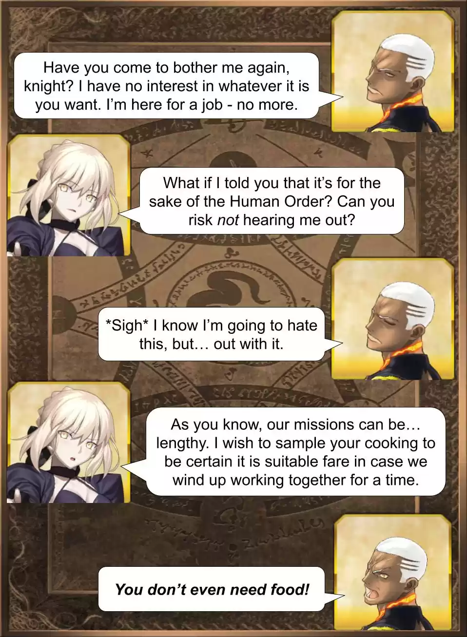 Fate/Grand Order Daily Chaldea (Doujinshi) Ch. 99 Teamwork Practice