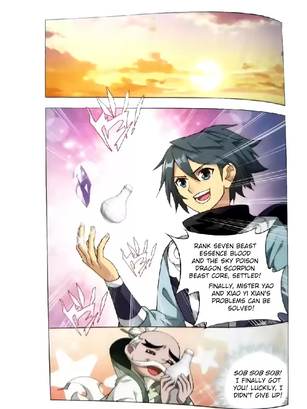 Fights Break Sphere Ch. 252 Refining the Scorpion Flower