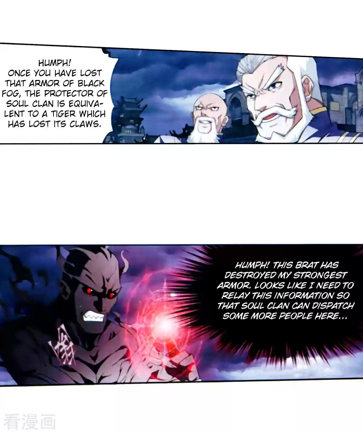 Fights Break Sphere Ch. 257 Hundred Soul Locking Sky Python!