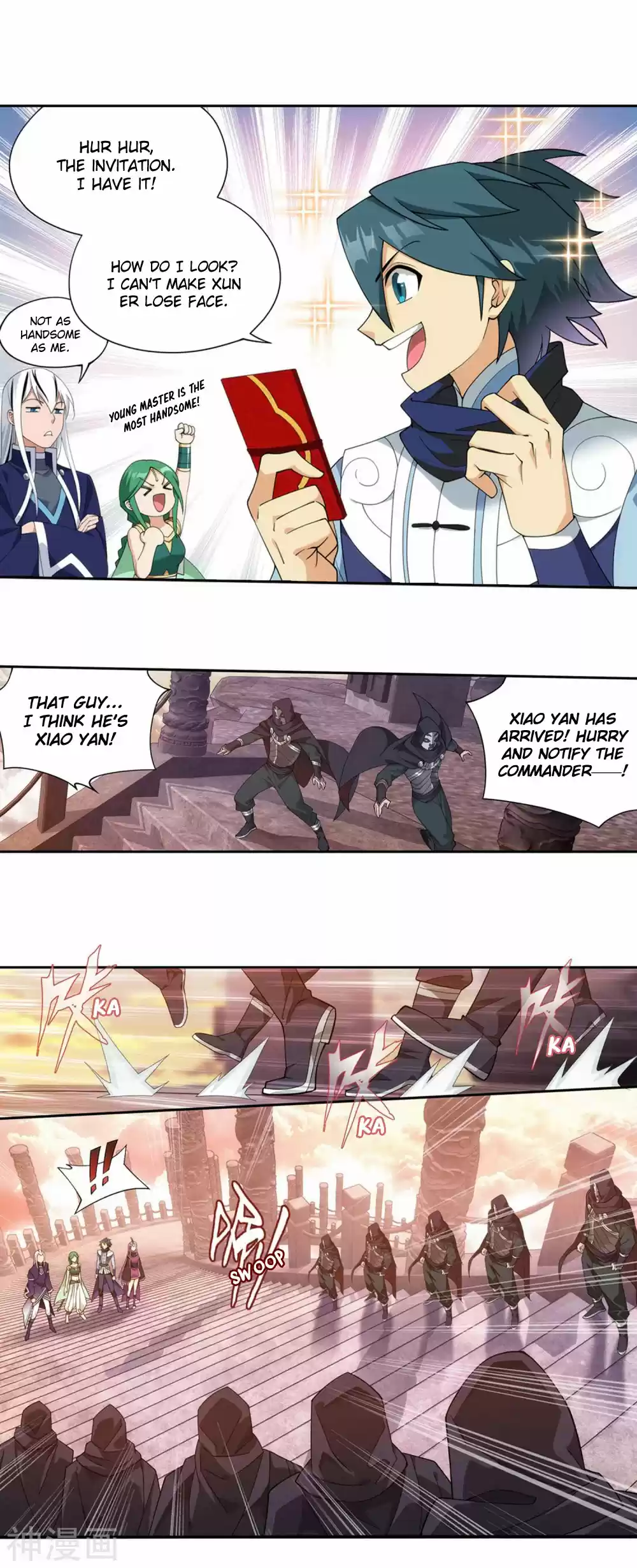 Fights Breaking Through The Heavens 336