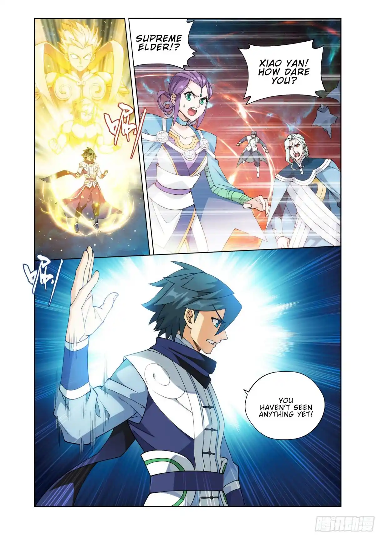 Fights Breaking Through The Heavens 396