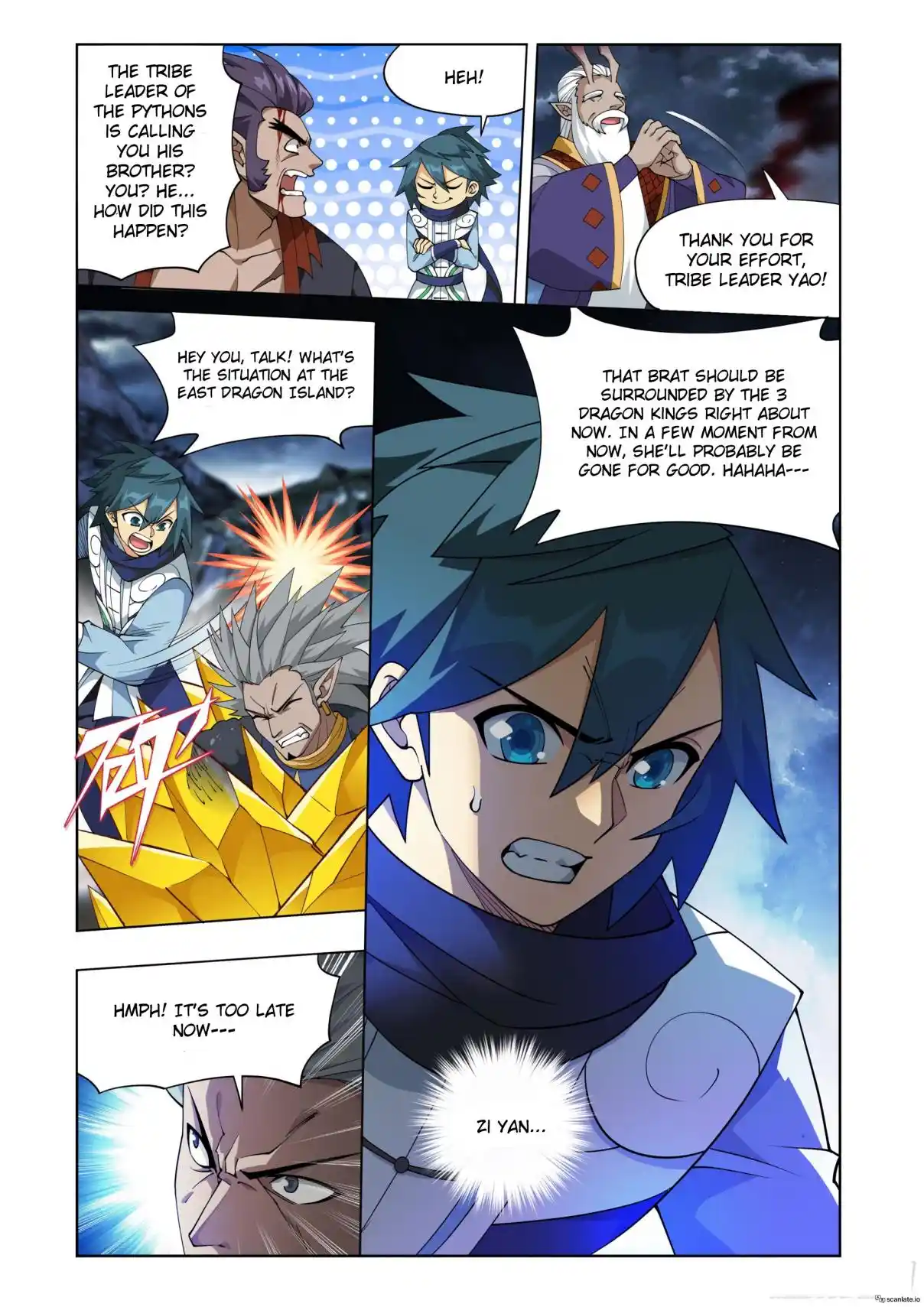 Fights Breaking Through The Heavens 398