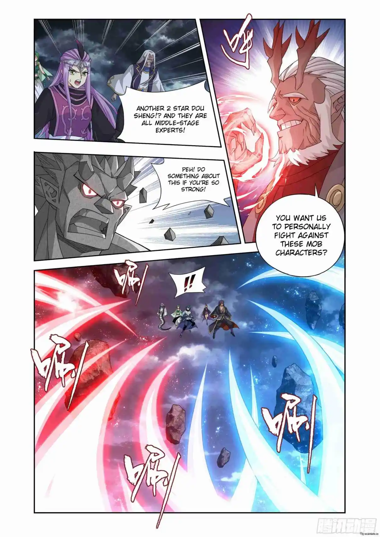 Fights Breaking Through The Heavens 399