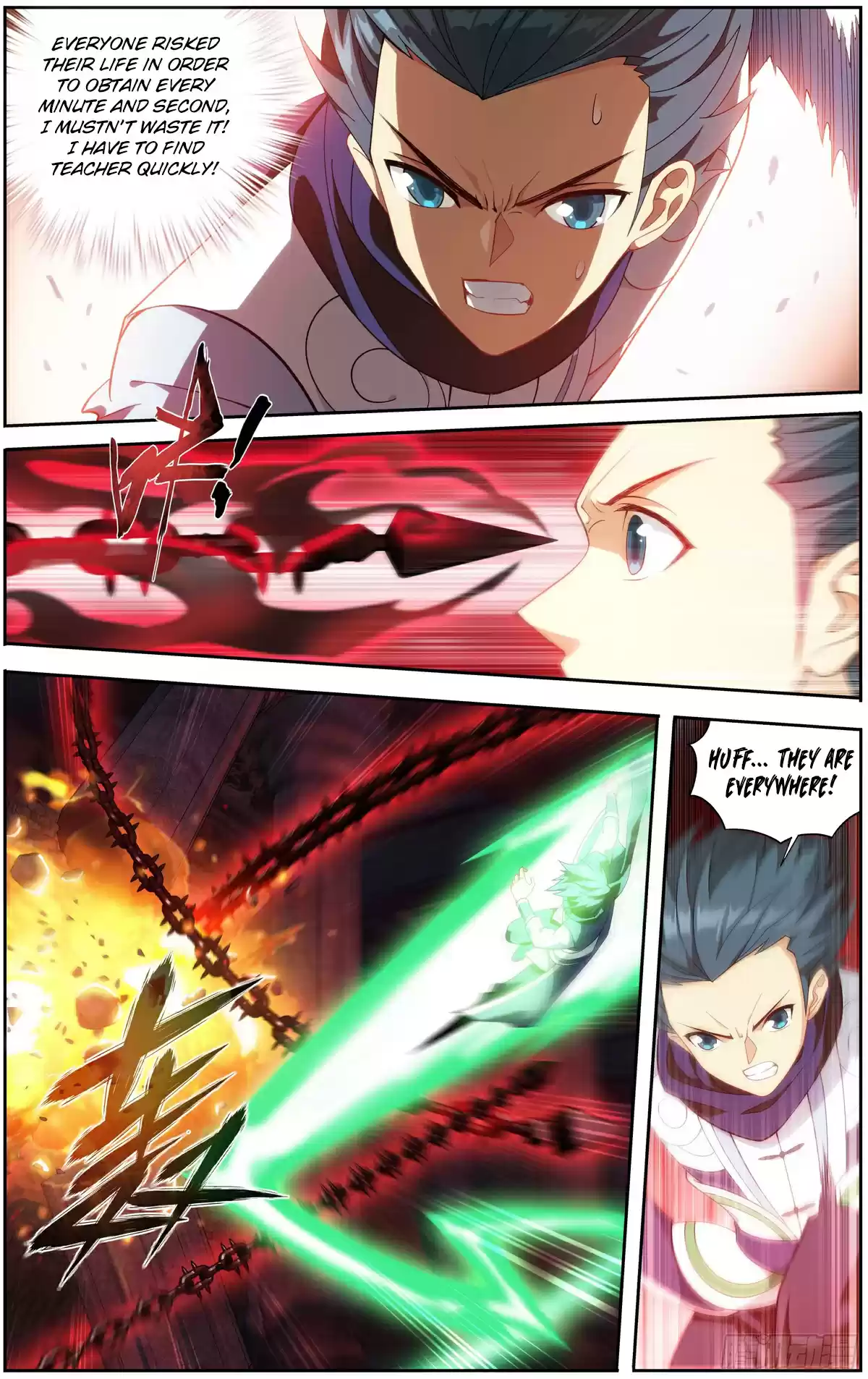 Fights Breaking Through The Heavens Ch. 296 The Ten Protectors