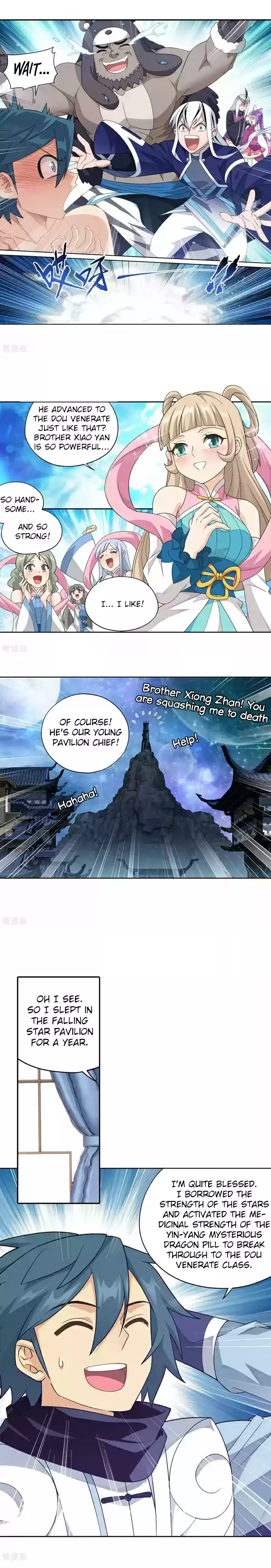 Fights Breaking Through The Heavens Ch. 303 The Awakening