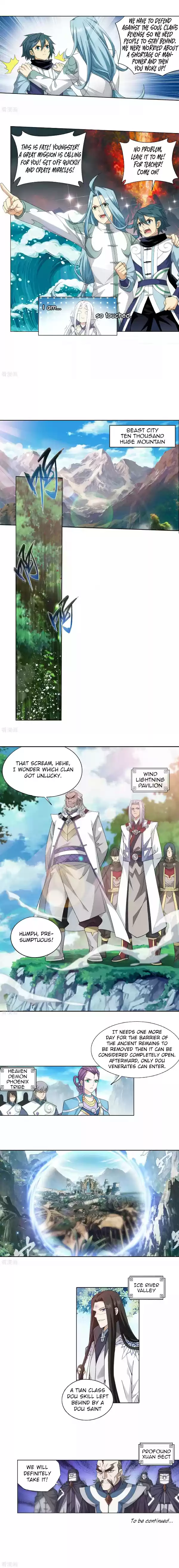 Fights Breaking Through The Heavens Ch. 303 The Awakening